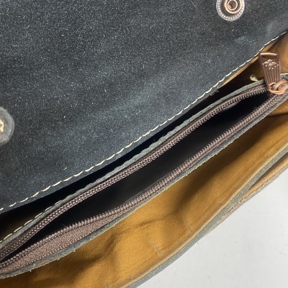 Patricia Nash Floral Leather Crossbody Purse - Picture 15 of 17